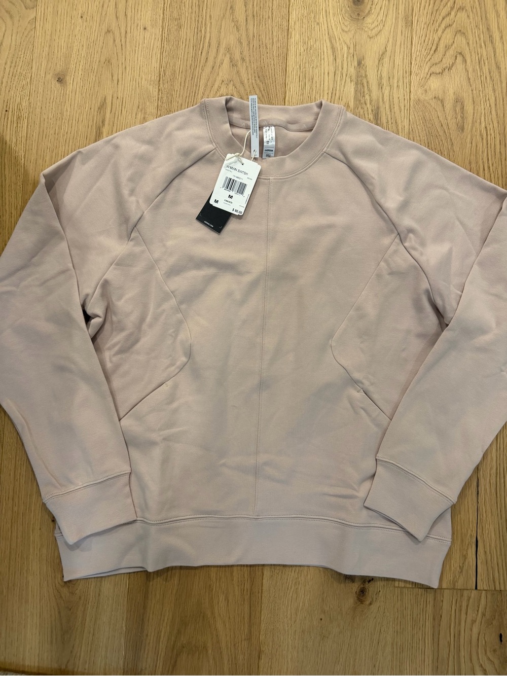 Adidas Light Dusty Pink Crewneck Sweatshirt Size M